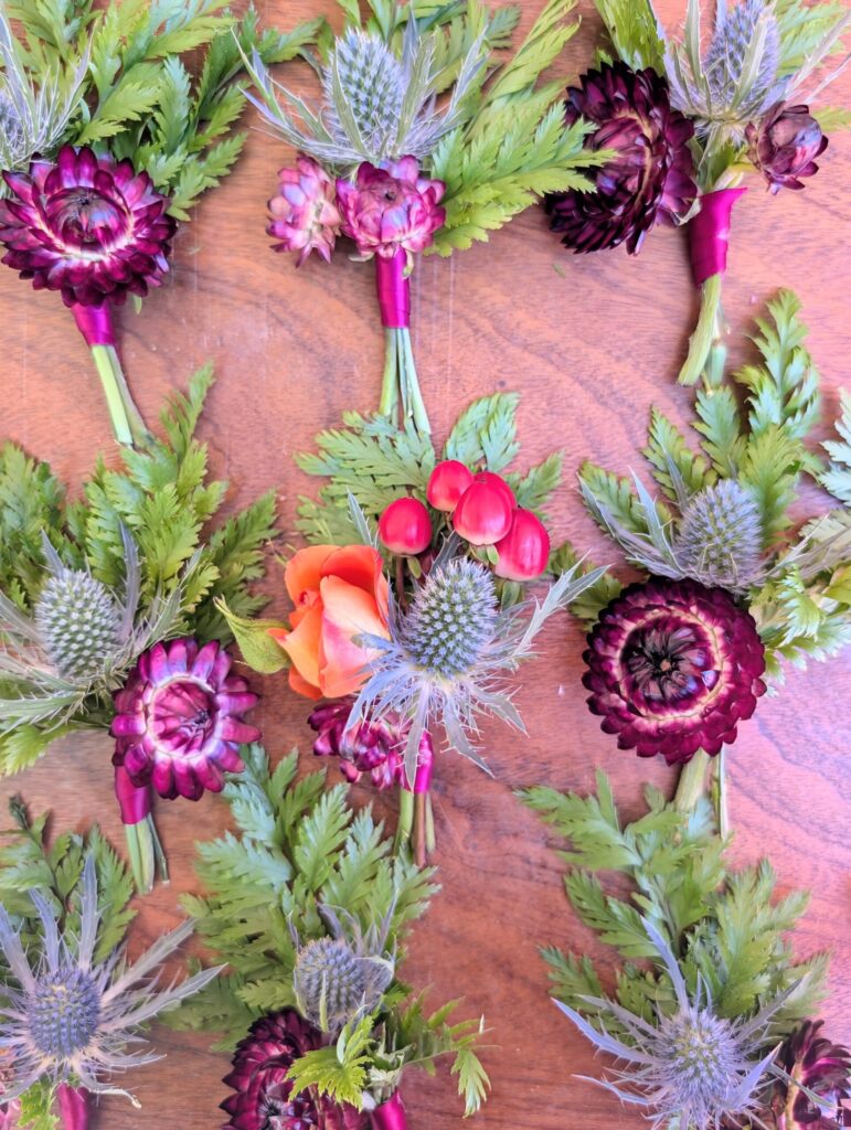 Classic boutonniere